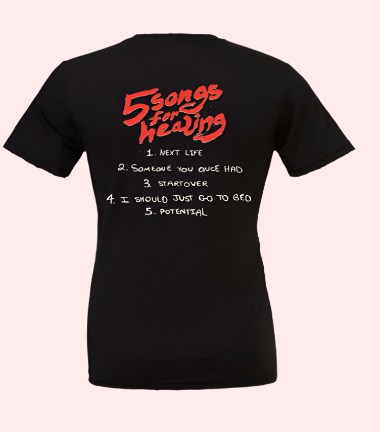 5 Songs for Healing T-shirt